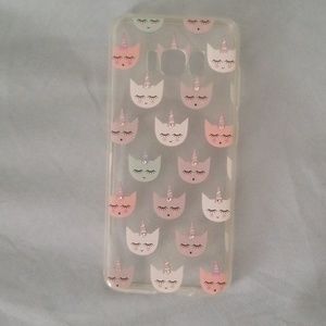Galaxy S8 caticorn case NWOT